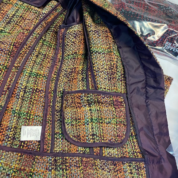 Coldwater Creek Long Sleeve Lined Wool Blend Jacket Women’s P8 - Picture 5 of 5